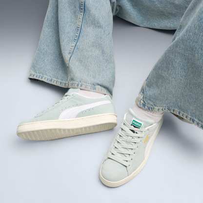 Suede Classic Sneakers Unisex - Créme De Mint-PUMA White