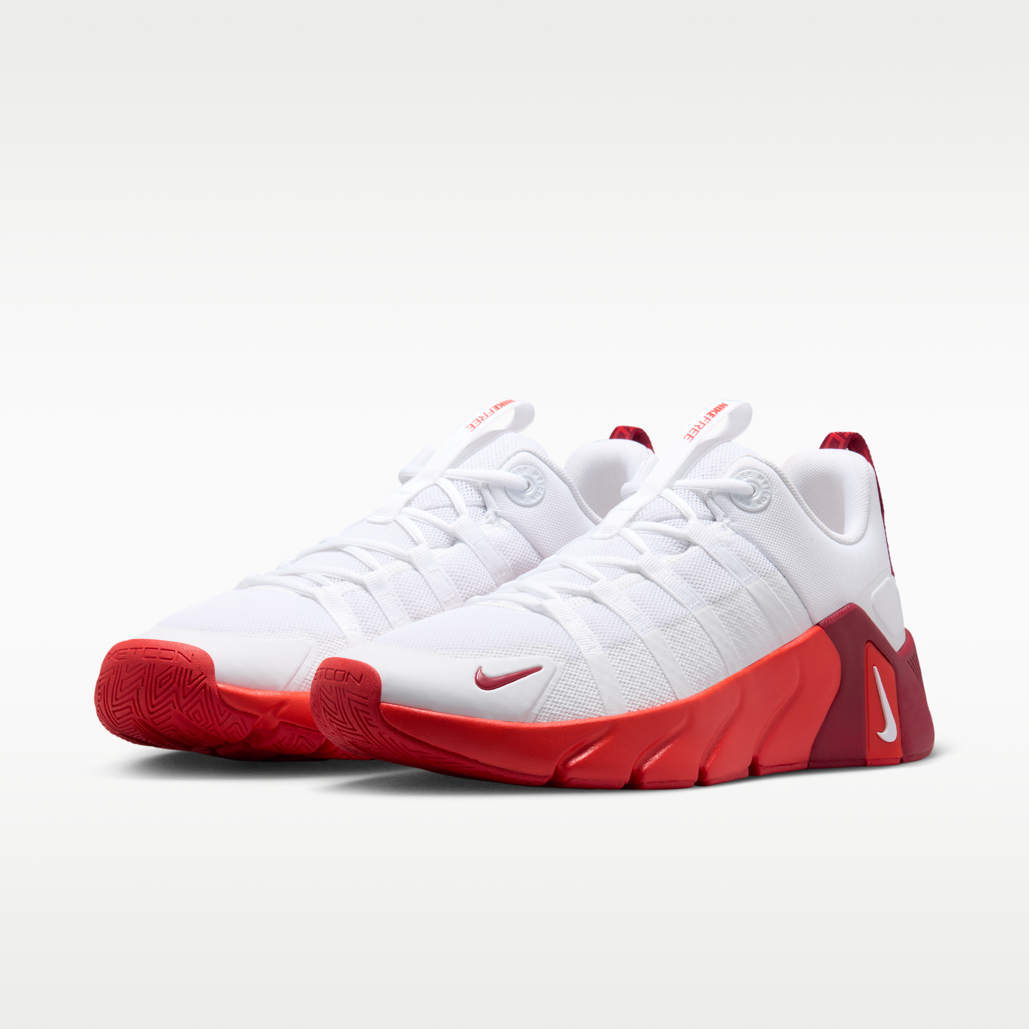 Nike Free Metcon 7 - Λευκό/Picante Red/Tough Red/Λευκό - 5