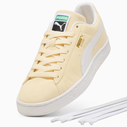 Suede Classic Sneakers Unisex - Buttercream-PUMA White