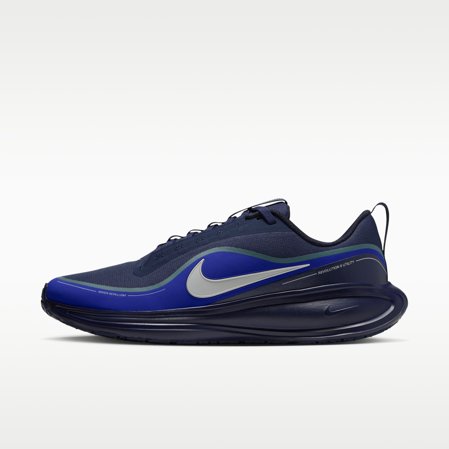 Nike Revolution 8 Utility - Midnight Navy/Racer Blue/Smokey Blue/Grey Mist - 1