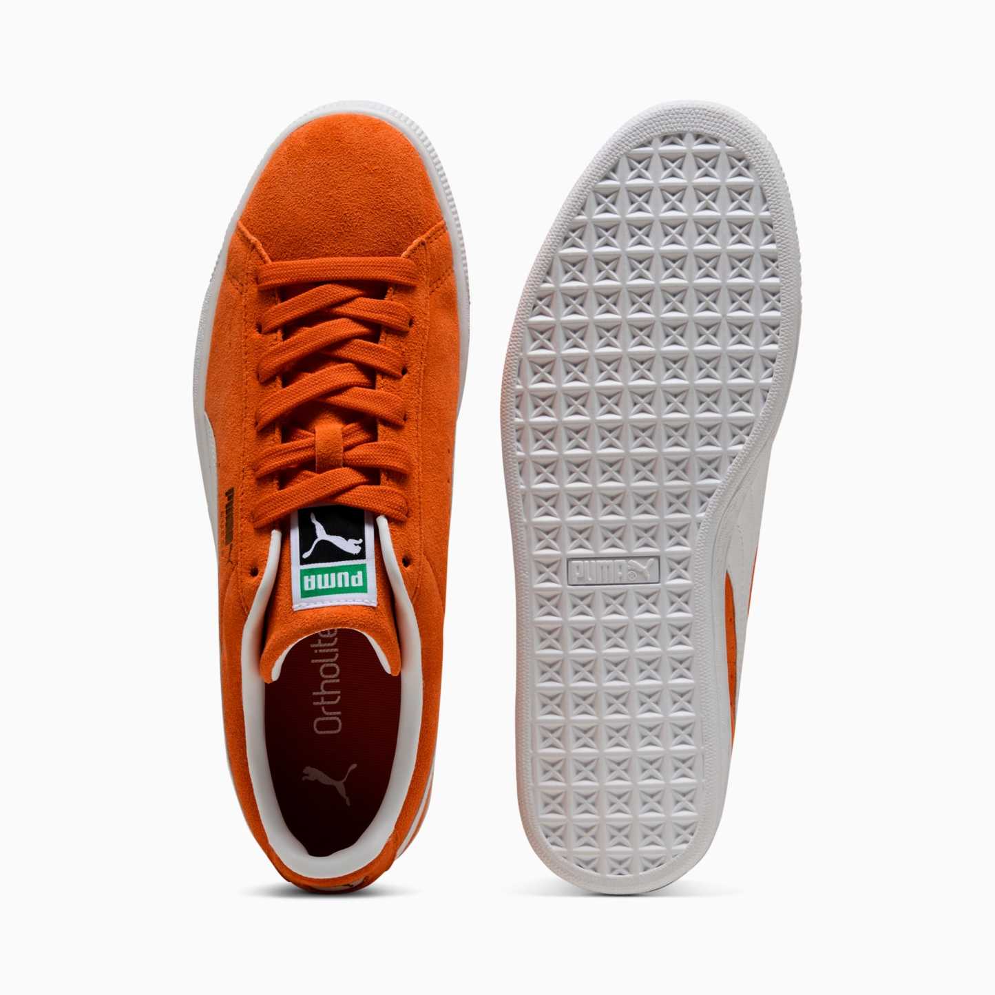 Suede Classic Sneakers Unisex - Cayenne Pepper-PUMA White