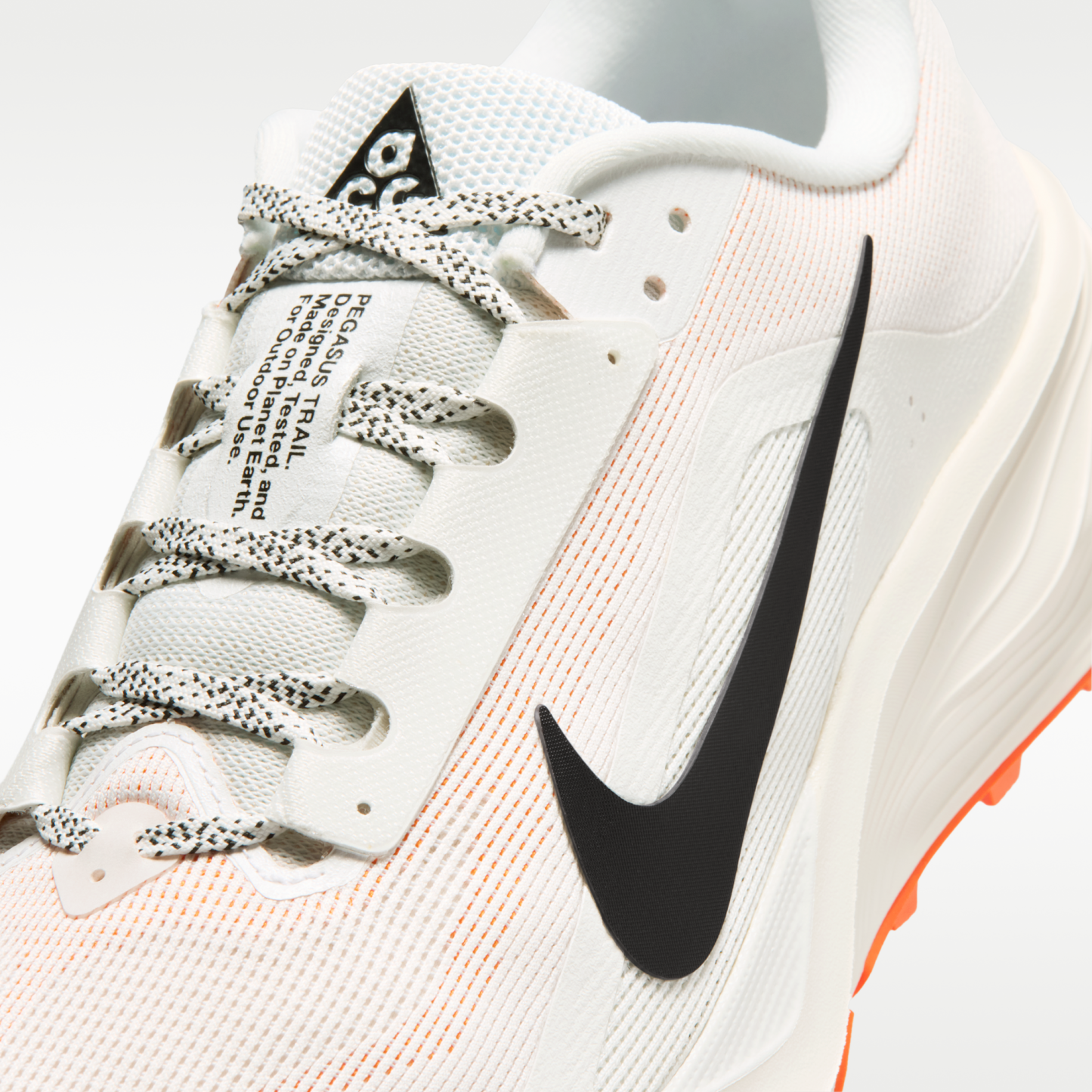 Nike ACG Pegasus Trail - Summit White/Phantom/Safety Orange/Μαύρο - 7