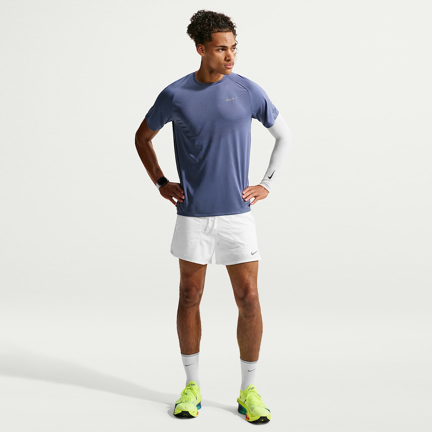 Nike Stride - Nike Stride Dri-FIT ADV Kurzarm-Laufoberteil (Herren)
