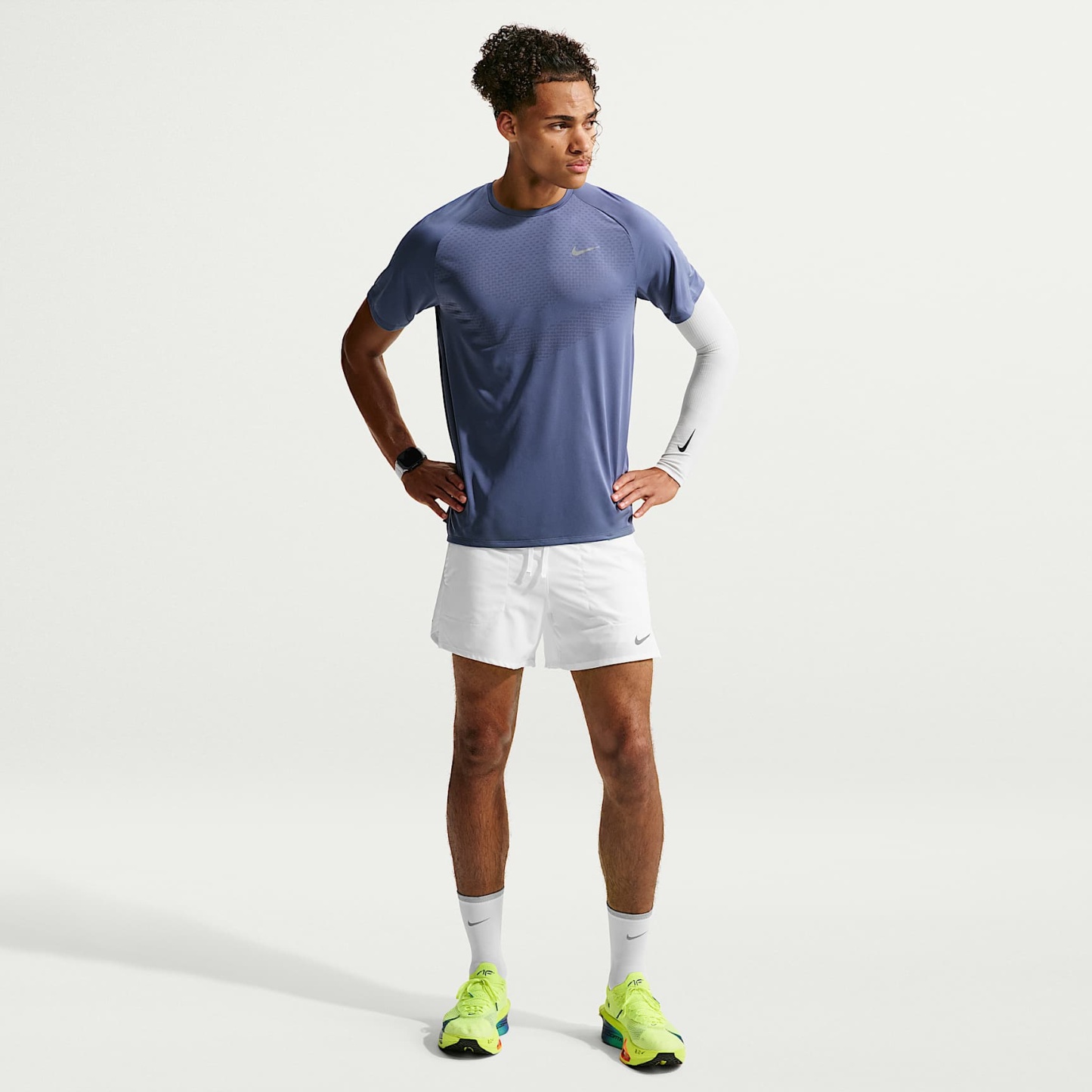 Nike Stride - Nike Stride Dri-FIT ADV Kurzarm-Laufoberteil (Herren)