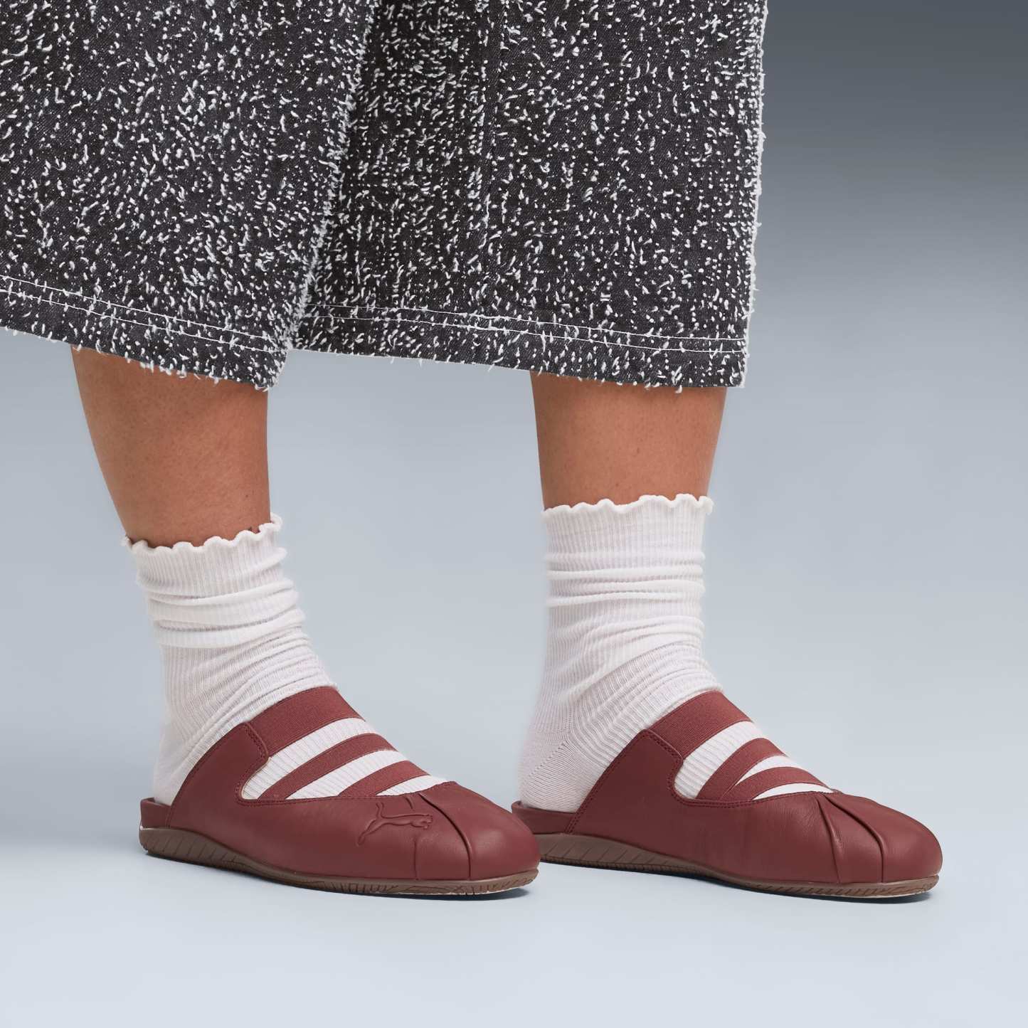 Speedcat Mule Sneakers Damen - Burgundy-Haute Coffee
