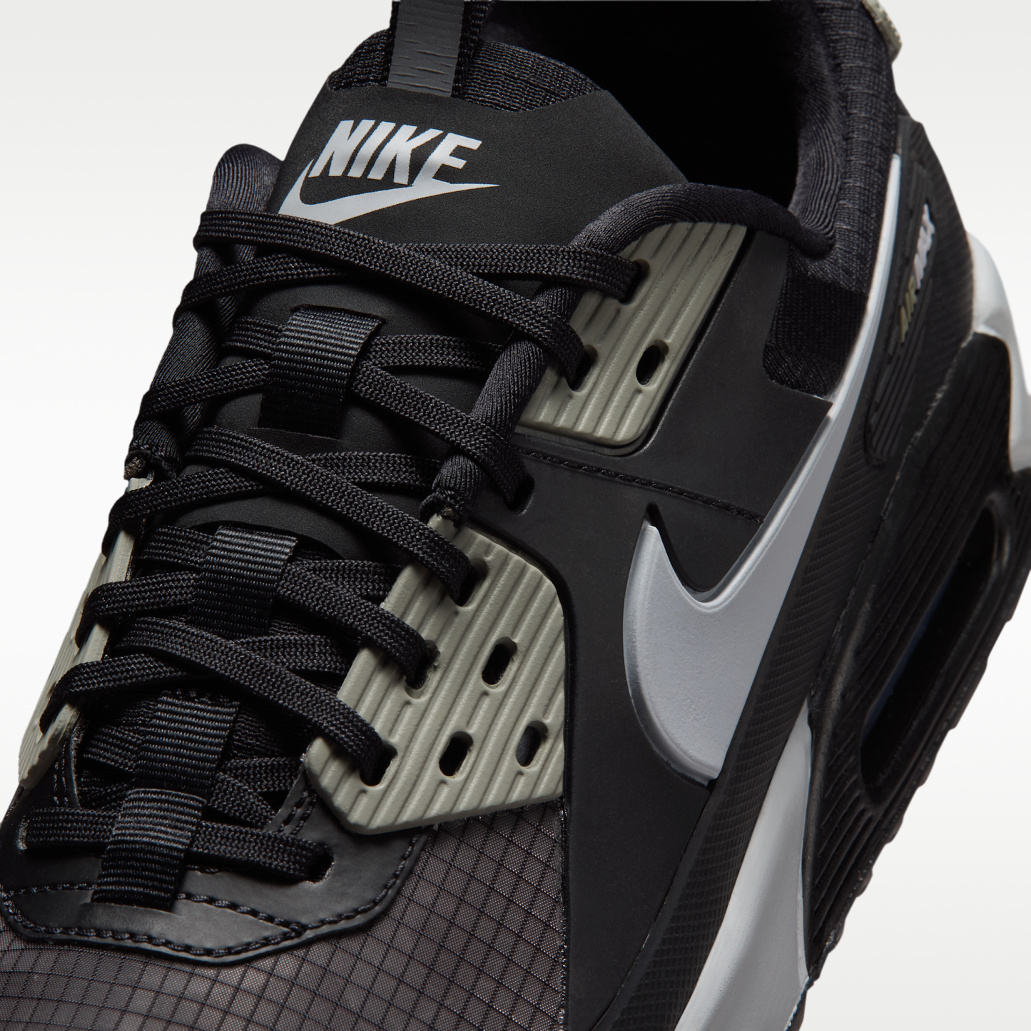 Nike Air Max 90 Drift - Μαύρο/Dark Stucco/Reflect Silver/Wolf Grey - 7