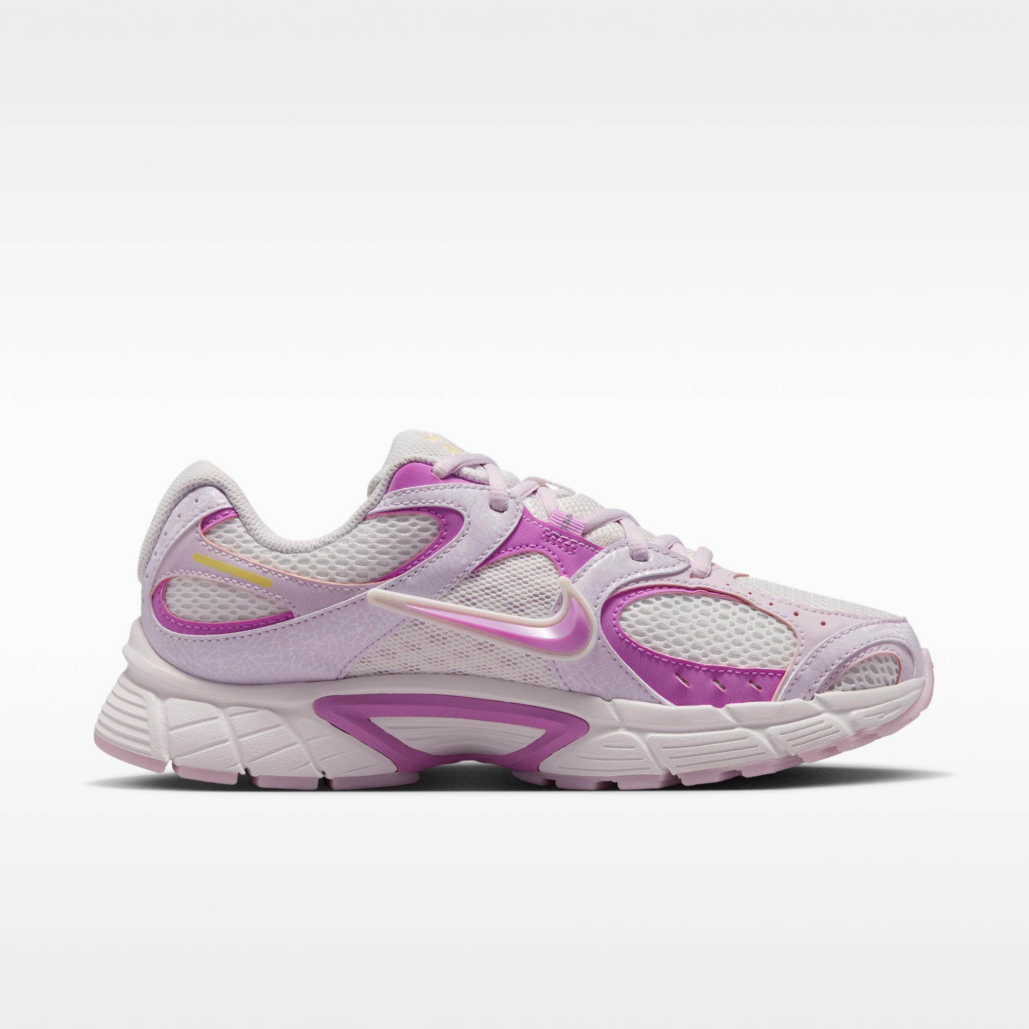 Nike V5 RNR Premium - Summit White/Bleached Lilac/Soft Yellow/Light Magenta - 3