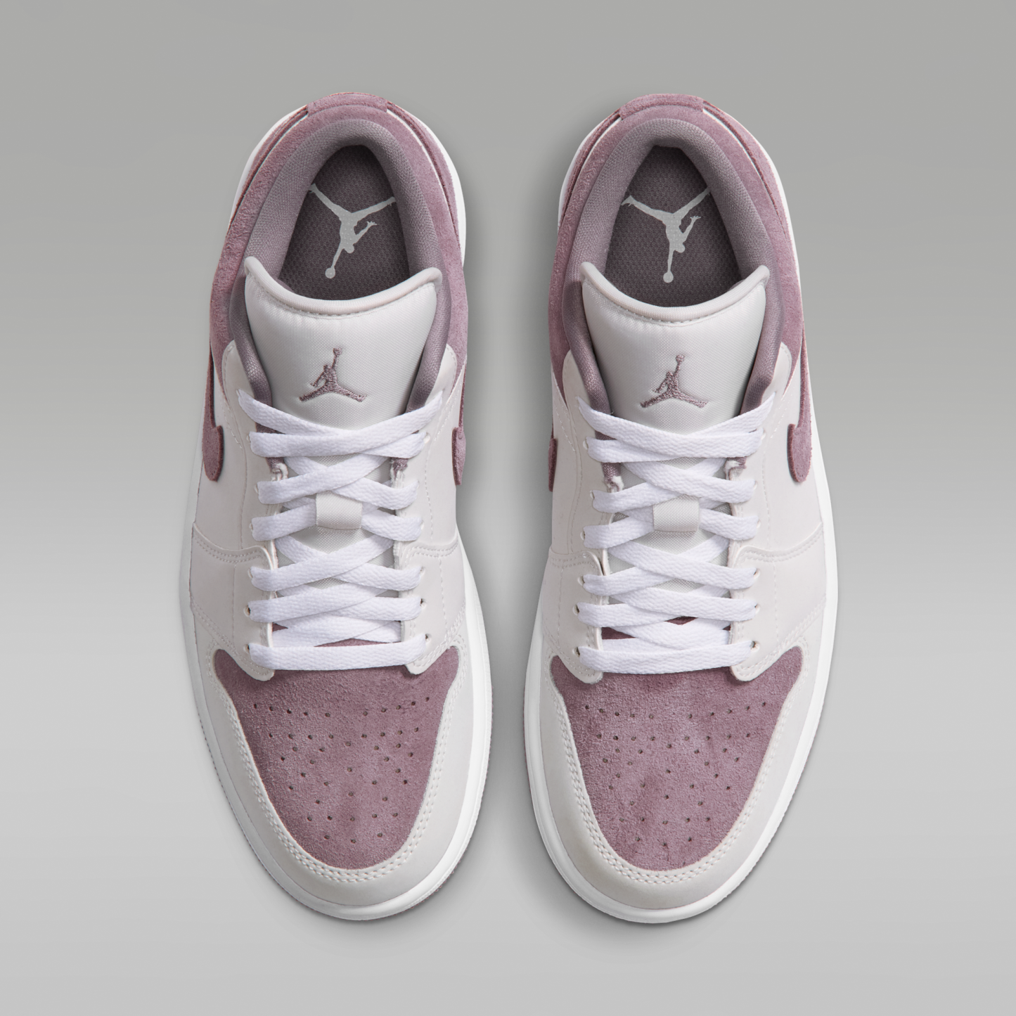 Air Jordan 1 Low - Swan/Purple Smoke/Λευκό - 4