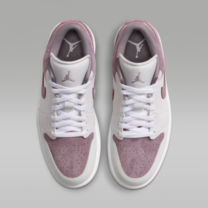 Air Jordan 1 Low - Swan/Purple Smoke/Λευκό - 4