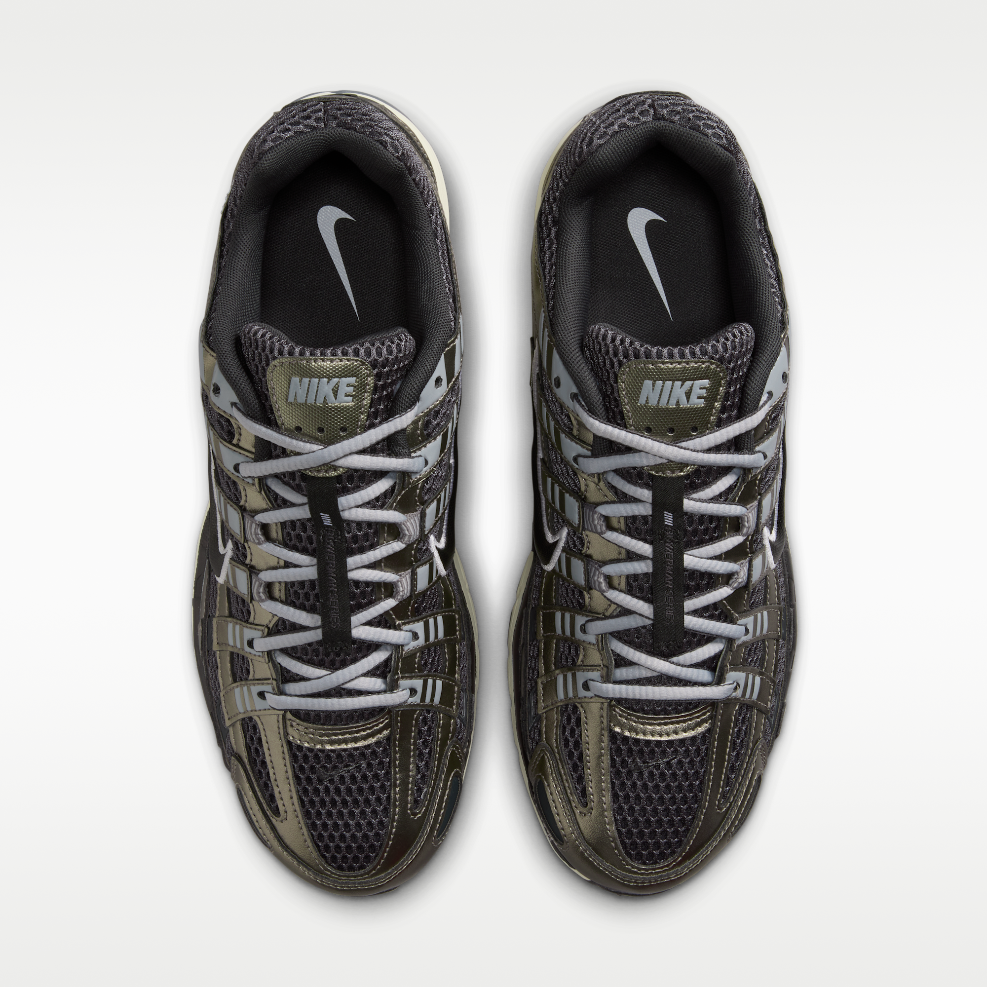 Nike P-6000 SE - Anthracite/Metallic Pewter/Smoke Grey/Μαύρο - 4