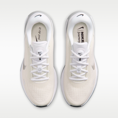Nike Journey Run - Λευκό/Sail/Μαύρο/Metallic Silver - 4
