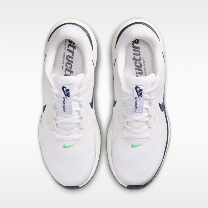 Nike Structure 26 - Λευκό/Green Spark/Summit White/Midnight Navy - 4
