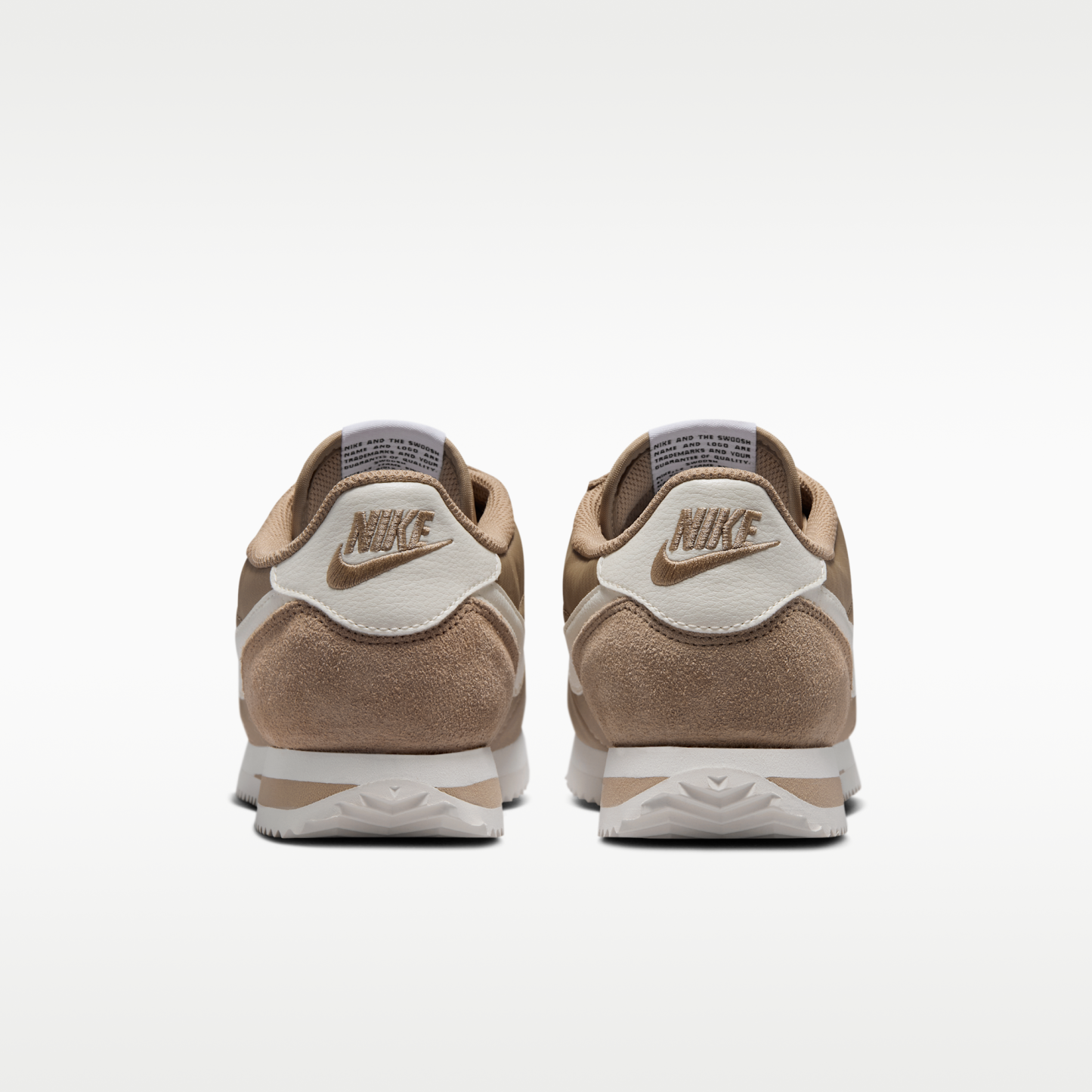 Nike Cortez Textile - British Khaki/Μαύρο/Safety Orange/Sail - 6