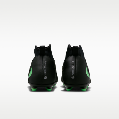 Nike Phantom 6 High Club - Μαύρο/Μαύρο/Illusion Green (HQ2275-001) - 6
