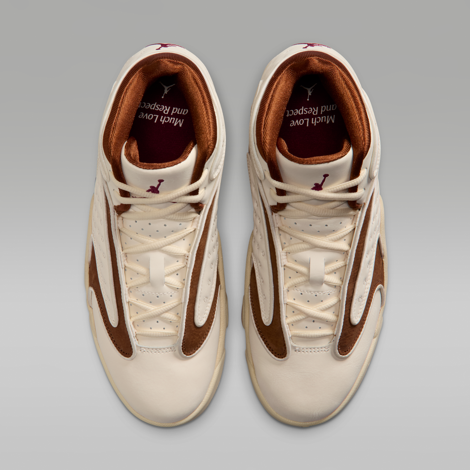 Air Jordan OG - Pale Ivory/Light British Tan/Muslin/Track Red - 4