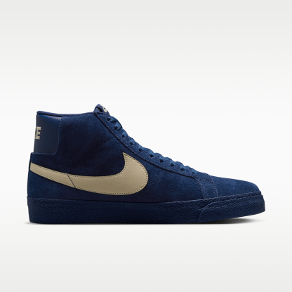 Nike SB Zoom Blazer Mid - Coastal Blue/Coastal Blue/Pale Yellow - 3