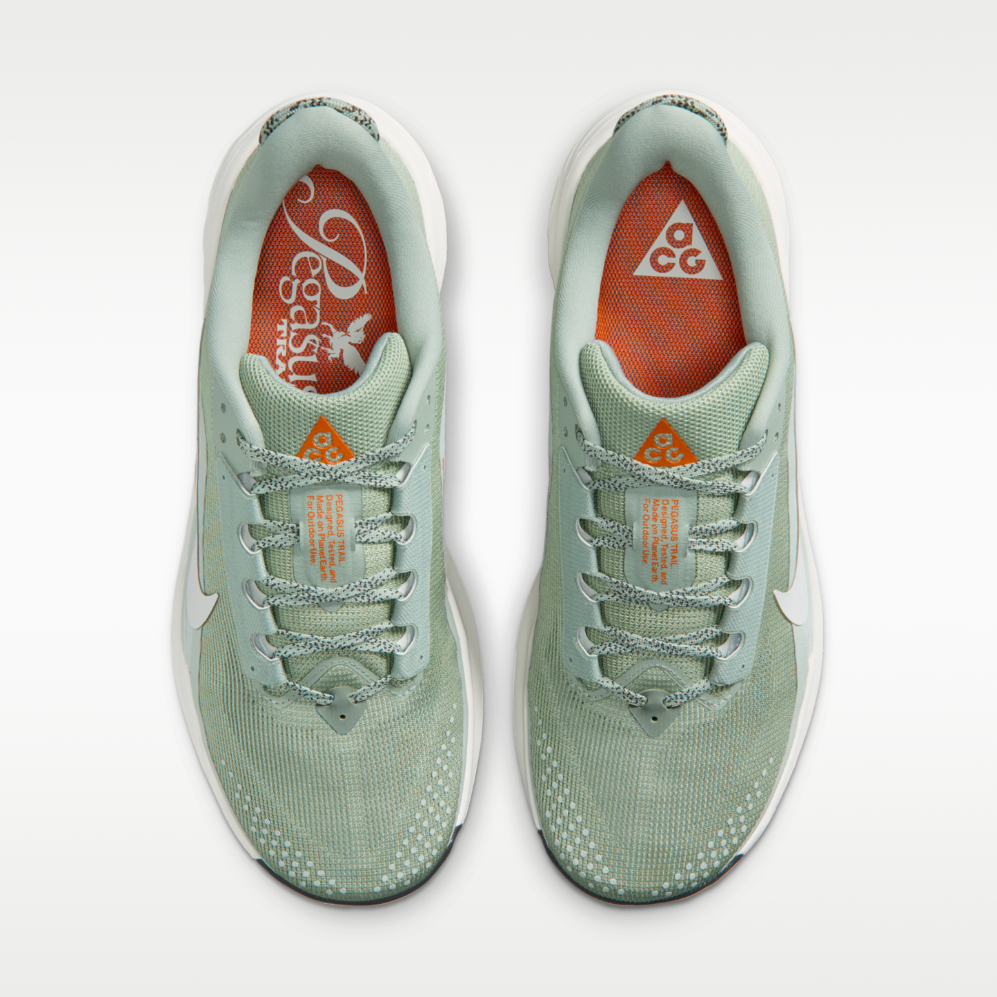 Nike ACG Pegasus Trail - Jade Horizon/Light Silver/Safety Orange/Phantom - 5