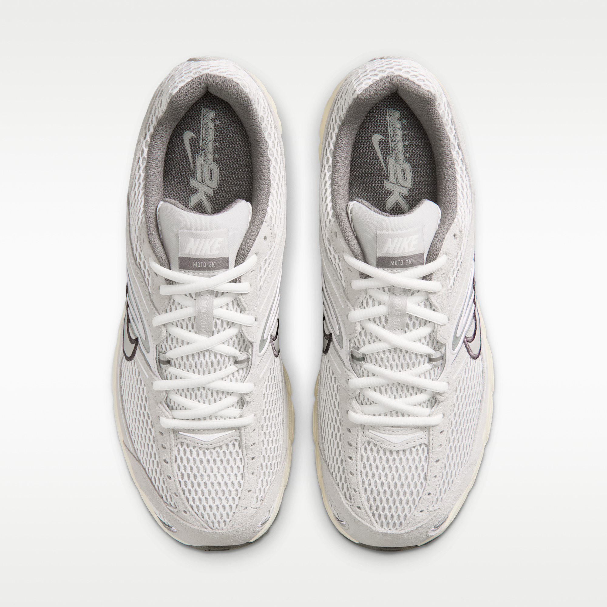 Nike Air Max Moto 2K - Grey Fog/Gunsmoke/Coconut Milk/Summit White - 4