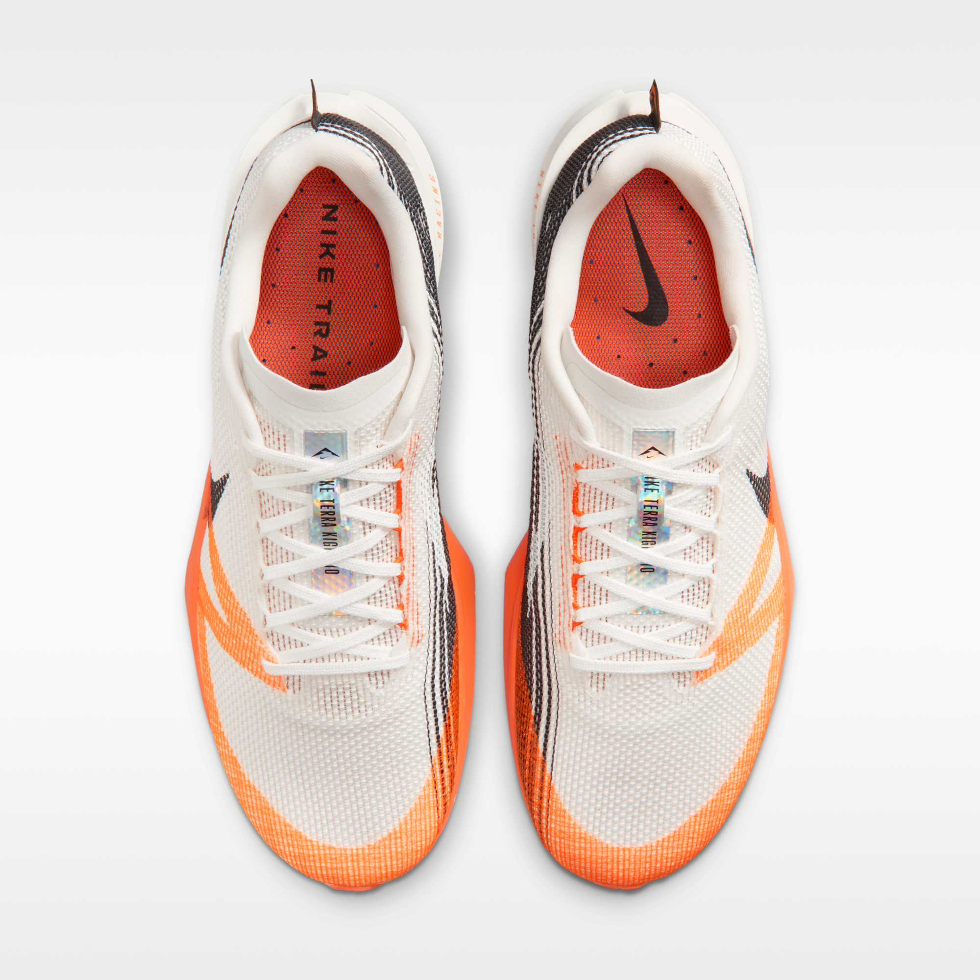 Nike Kiger 10 - Summit White/Total Orange/Safety Orange/Μαύρο - 4