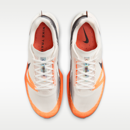 Nike Kiger 10 - Summit White/Total Orange/Safety Orange/Μαύρο - 4