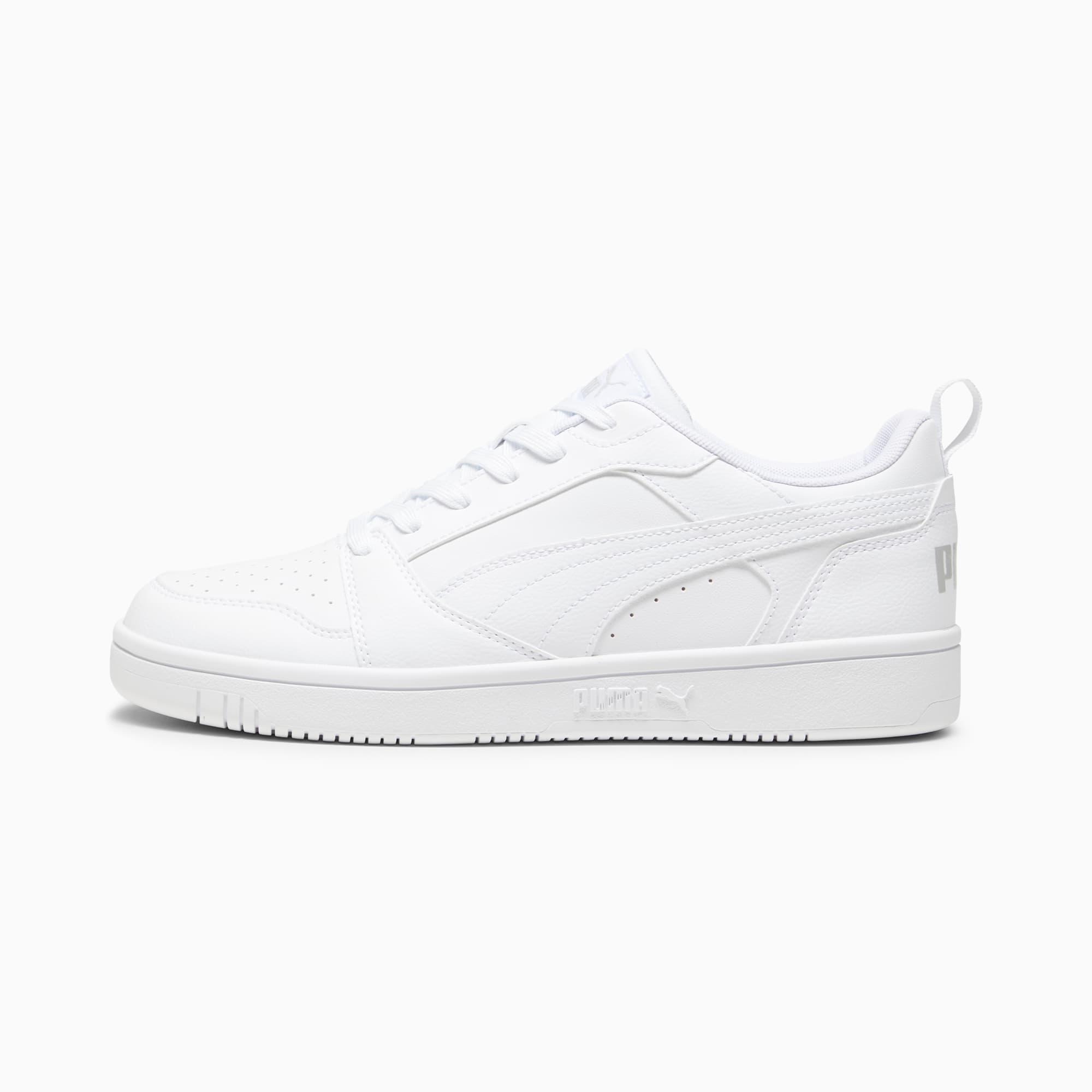Rebound V6 Low Sneakers - PUMA White-Cool Light Gray