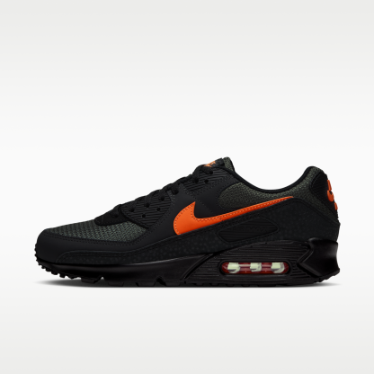 Nike Air Max 90 - Cargo Khaki/Μαύρο/Off Noir/Total Orange - 1