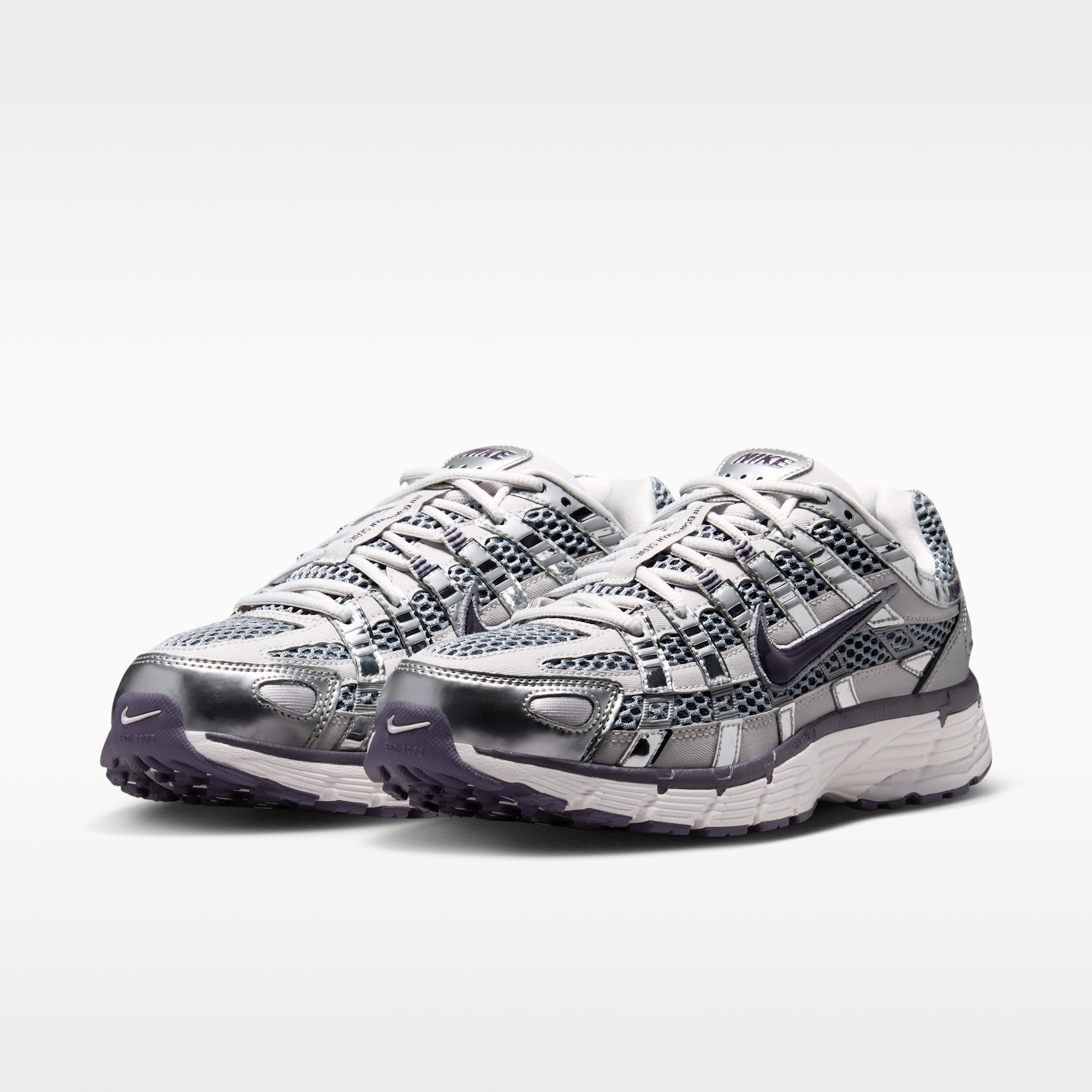 Nike P-6000 - Vast Grey/Metallic Silver/Stealth/Dark Raisin - 5