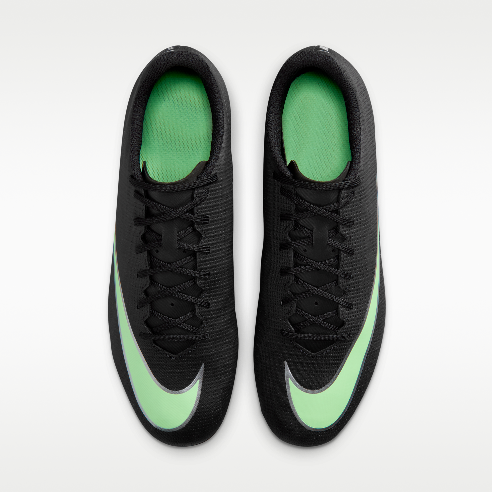 Nike Mercurial Vapor 17 Club - Μαύρο/Μαύρο/Illusion Green (IM0357-001) - 4