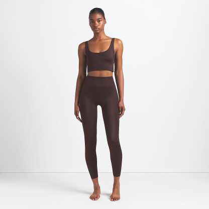 NikeSKIMS Satin Shine - NikeSKIMS Satin Shine Leggings mit hohem Bund (66 cm, Damen)