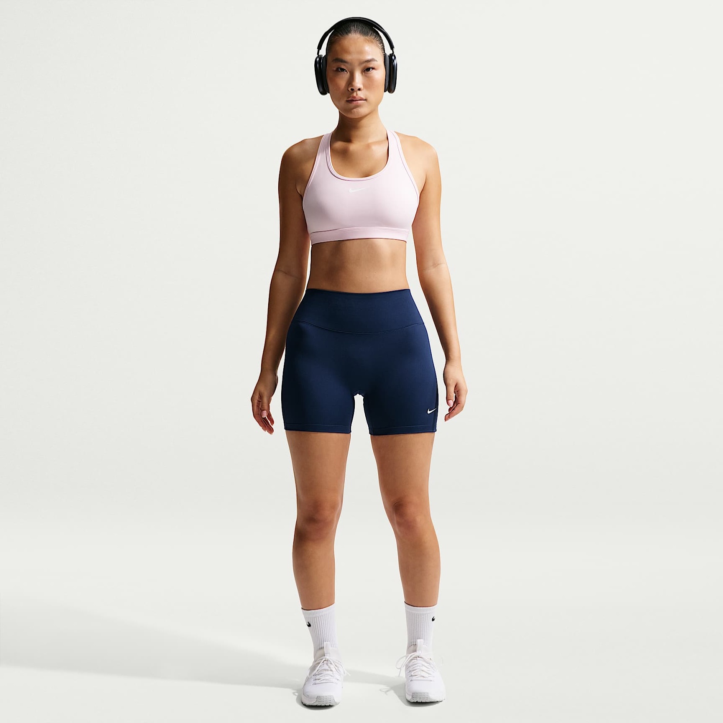 Nike One - Nike One Bike Shorts mit hohem Bund für Damen (ca. 12,5 cm)