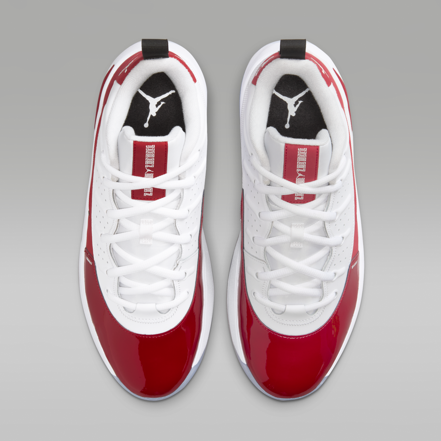 Jordan Max Aura 7 - Λευκό/Gym Red/Μαύρο/Λευκό - 4