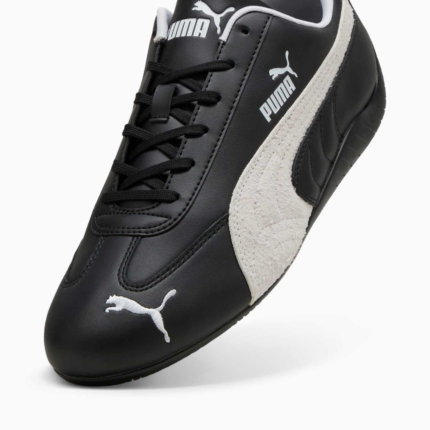 Speedcat Leather Sneakers Unisex - PUMA Black-PUMA White