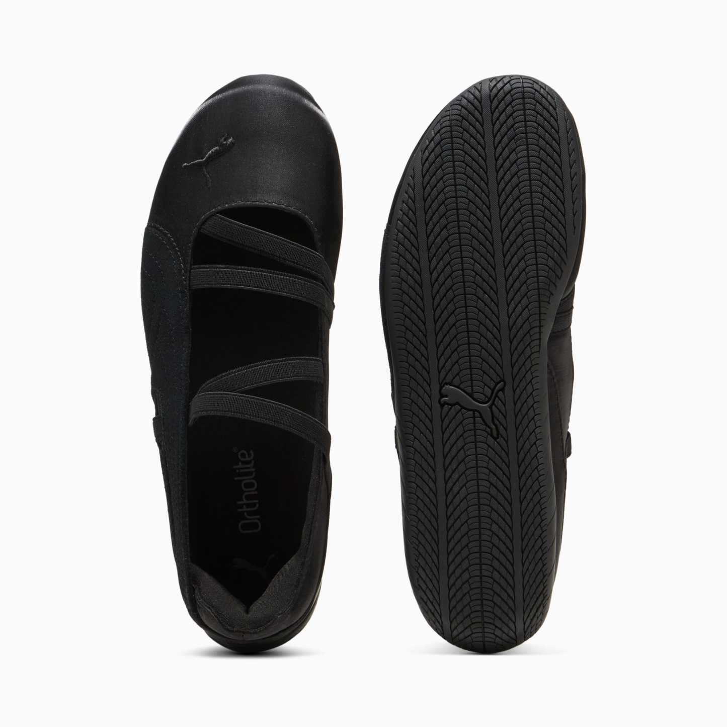 Speedcat Satin Ballet Sneakers Damen - PUMA Black-Cool Dark Gray