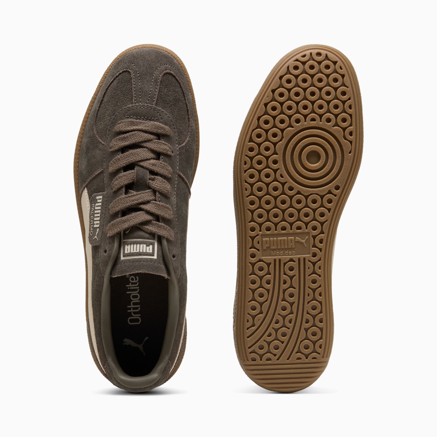 Palermo Sneakers Unisex - Matte Bronze-Silver Fog