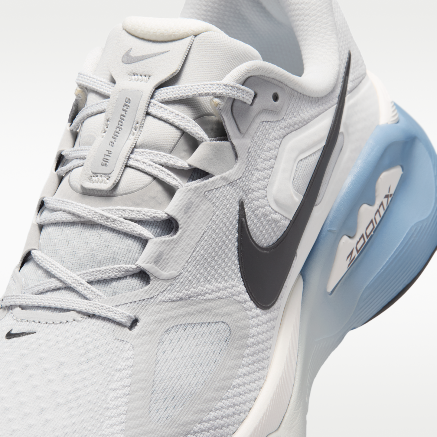 Nike Structure Plus - Grey Fog/Summit White/Spruce Aura/Medium Ash - 7