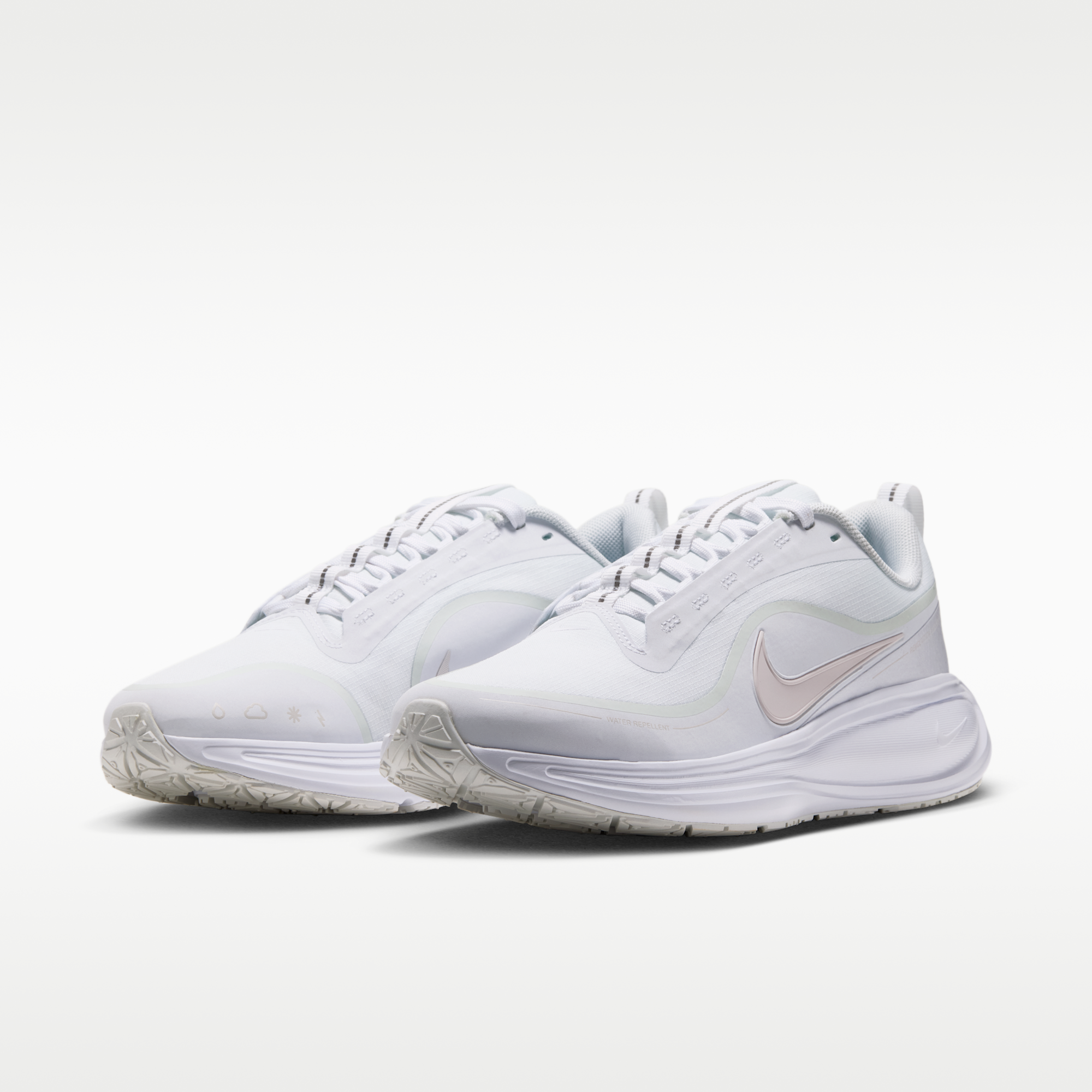 Nike Revolution 8 Utility - Λευκό/Off White/Μαύρο/Platinum Tint - 5