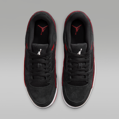 Jordan Flight Court - Μαύρο/University Red/Λευκό - 4