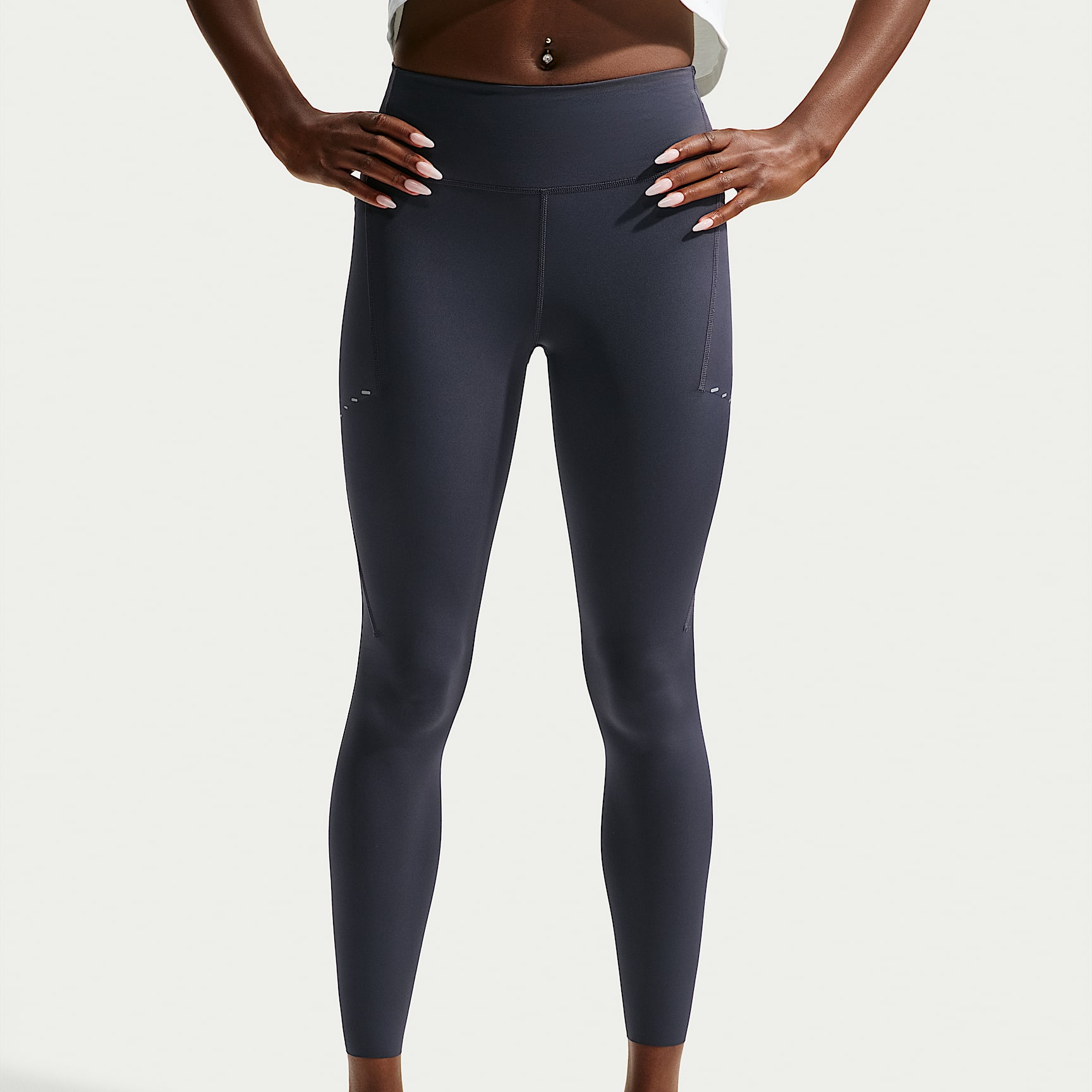 Nike Swift - Nike Swift 7/8-Lauf-Leggings mit hohem Bund und Taschen (Damen)