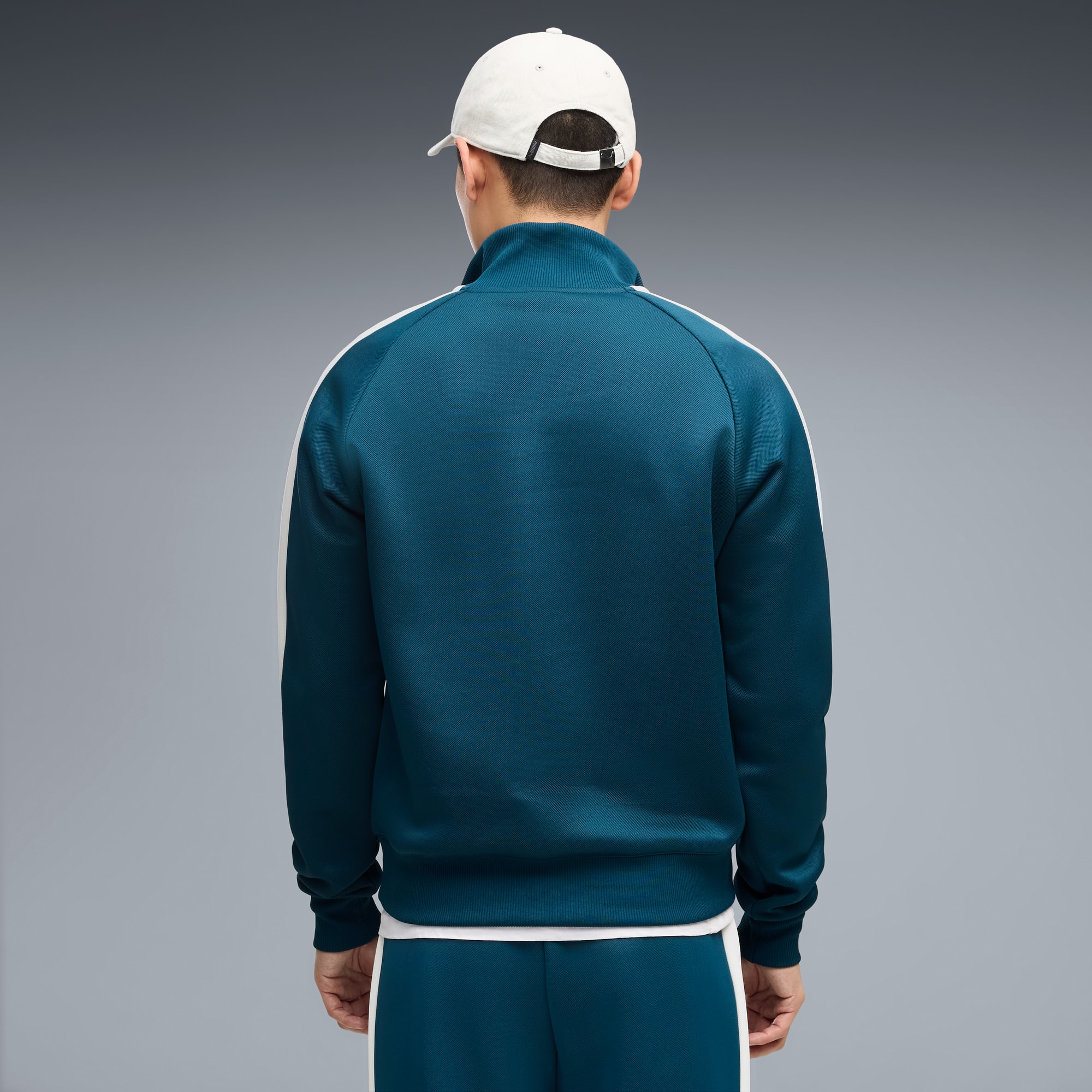 T7 Always On Trainingsjacke mit Reißverschluss bis zum Hals Herren - Midnight Petrol