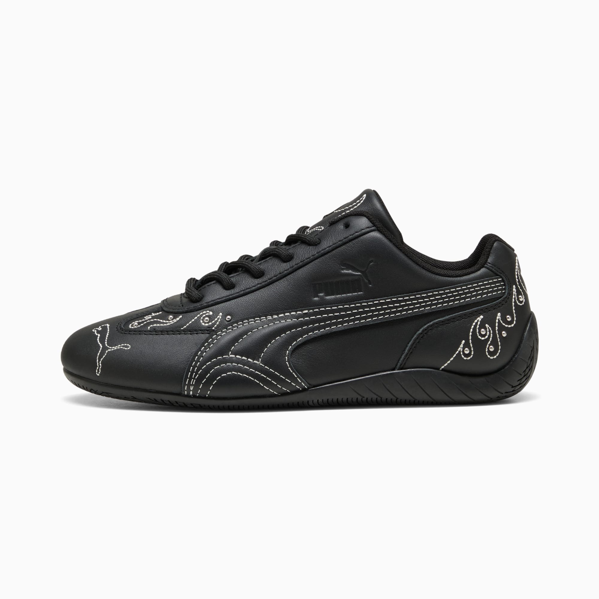 Speedcat Verzierte Sneakers Unisex - PUMA Black-Frosted Ivory