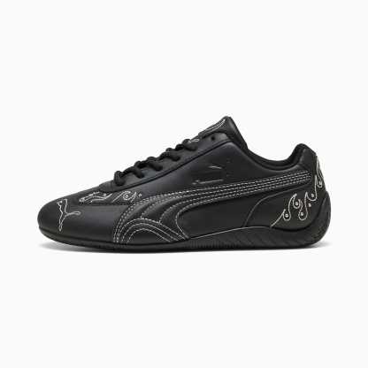 Speedcat Verzierte Sneakers Unisex - PUMA Black-Frosted Ivory