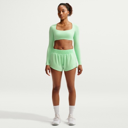 Nike One - Nike One Dri-FIT-Shorts mit mittelhohem Bund und Futter für Damen (ca. 7,5 cm)