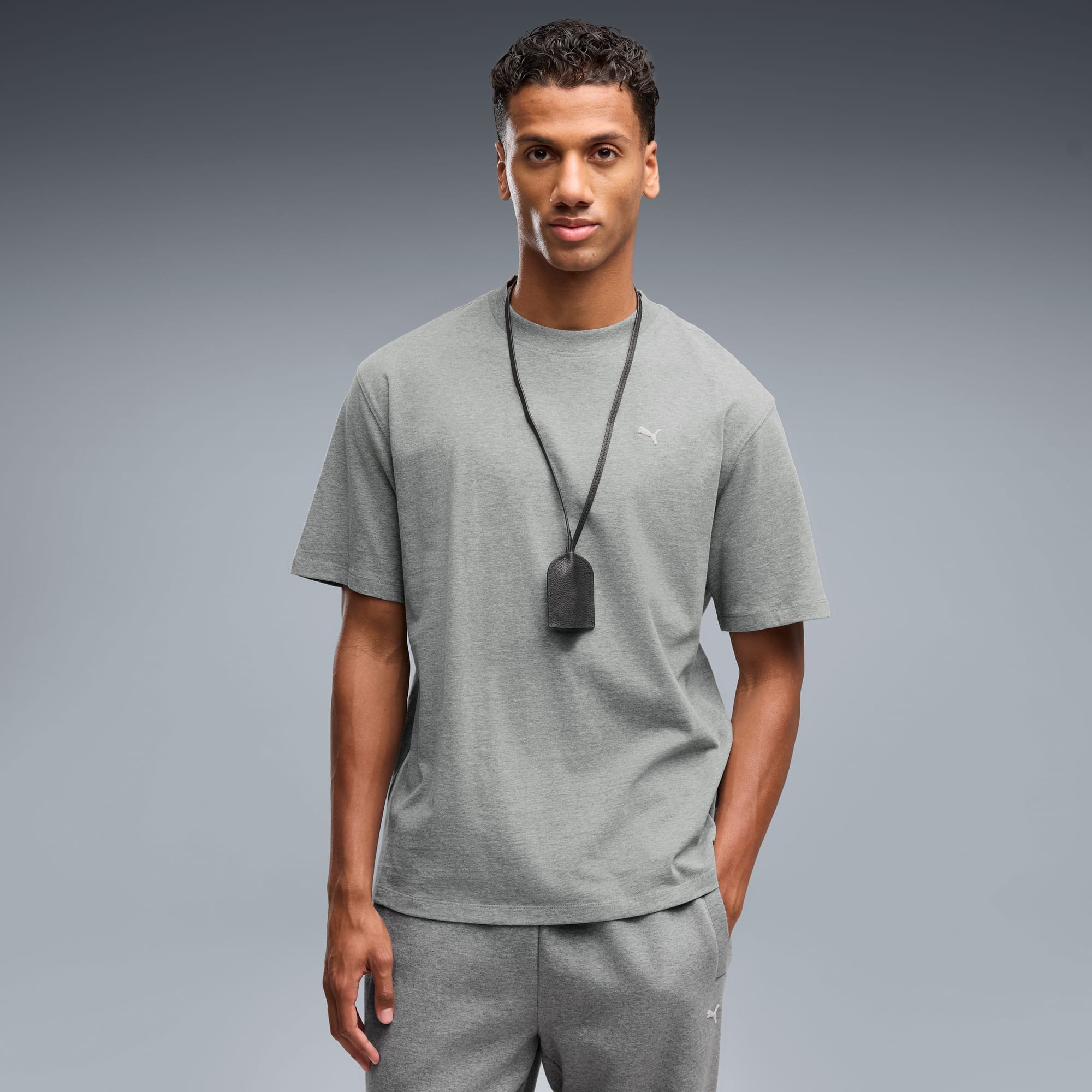 Select Essentials T-Shirt Herren - Medium Gray Heather
