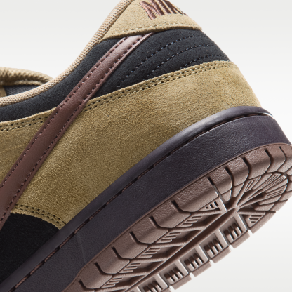 Nike SB Dunk Low Pro - Filbert/Μαύρο/Burgundy Ash/Light Chocolate - 8