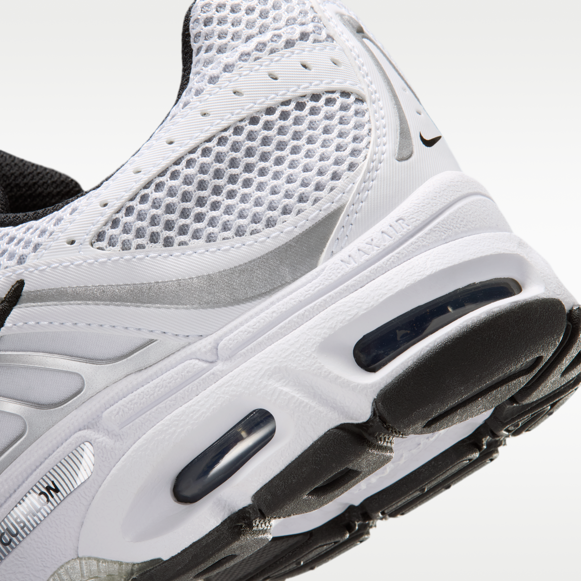 Nike Air Max Moto 2K - Λευκό/Μαύρο/Wolf Grey/Metallic Silver - 8