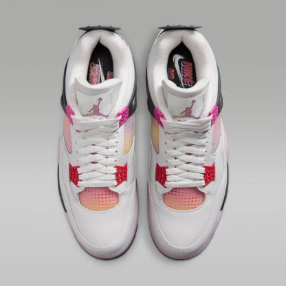 Air Jordan 4 Retro "Comic" - Off White/Anthracite/Fire Pink - 4