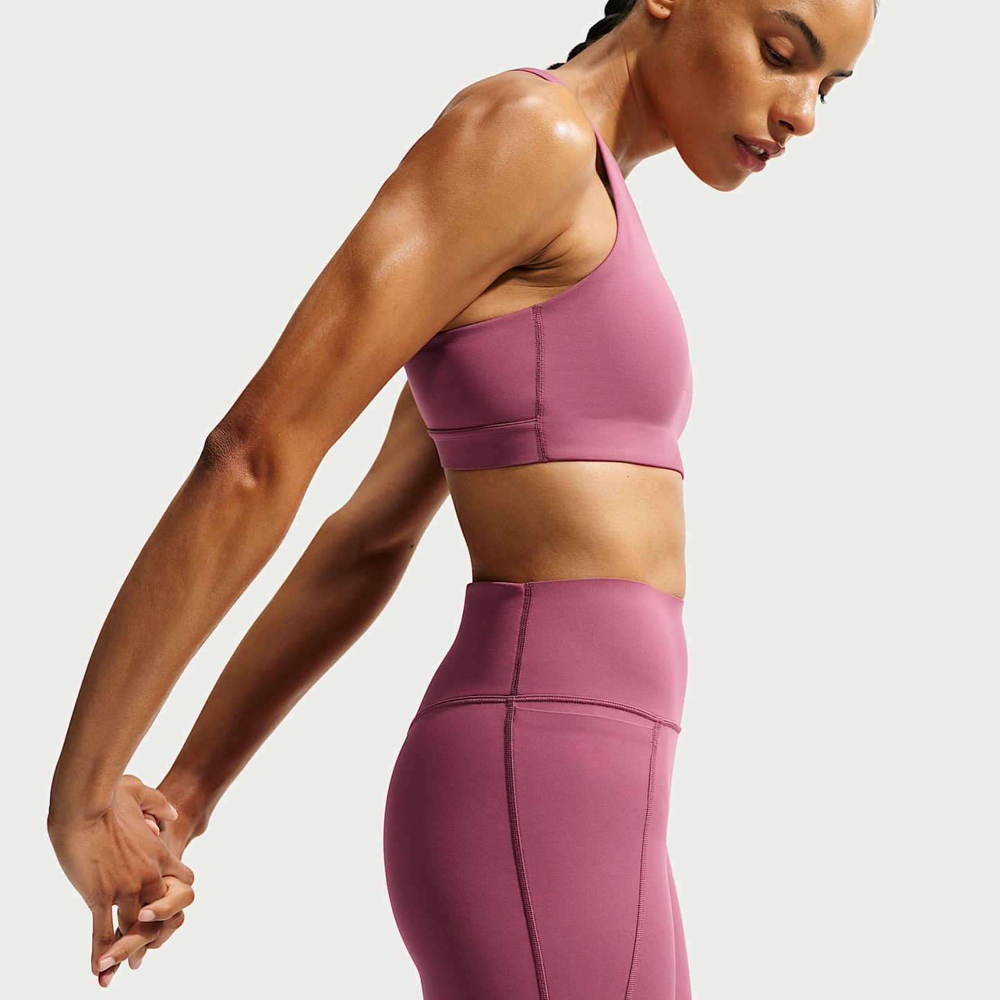 Nike Universa - Nike Universa Leggings in voller Länge mit hohem Bund und ohne Frontnaht (Damen)
