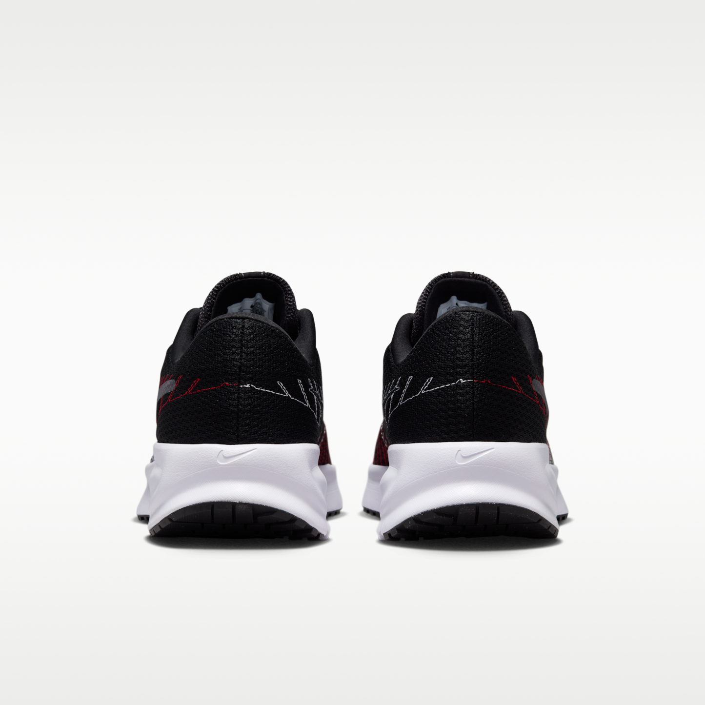 Nike Run Defy - Μαύρο/University Red/Λευκό/Cool Grey - 6