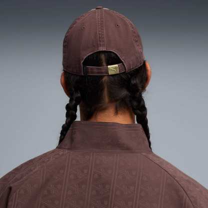 PUMA King Baseball Cap - Chocolate Brown