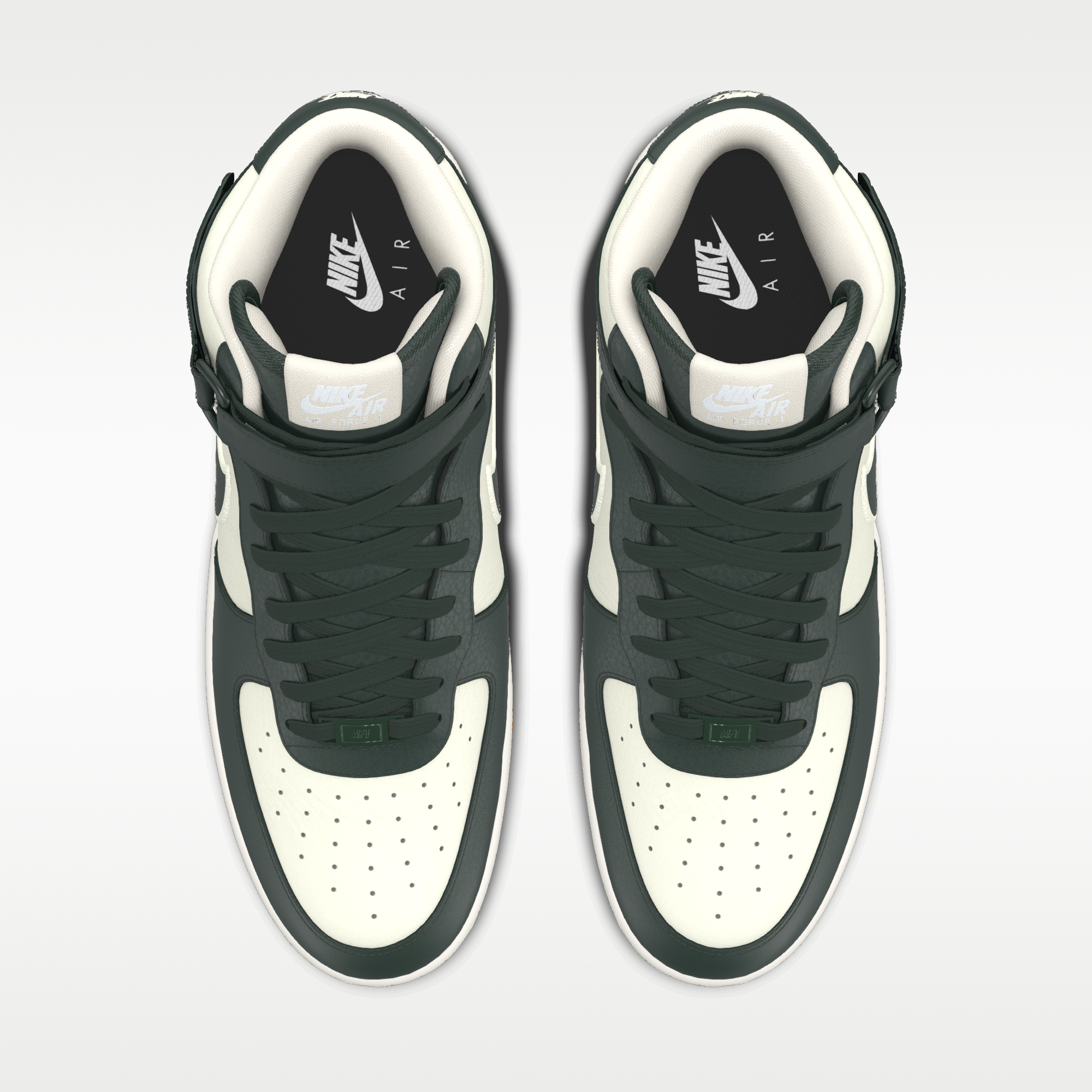 Nike Air Force 1 Mid By You - Πολύχρωμο/Πολύχρωμο/Πολύχρωμο (6127807627) - 4